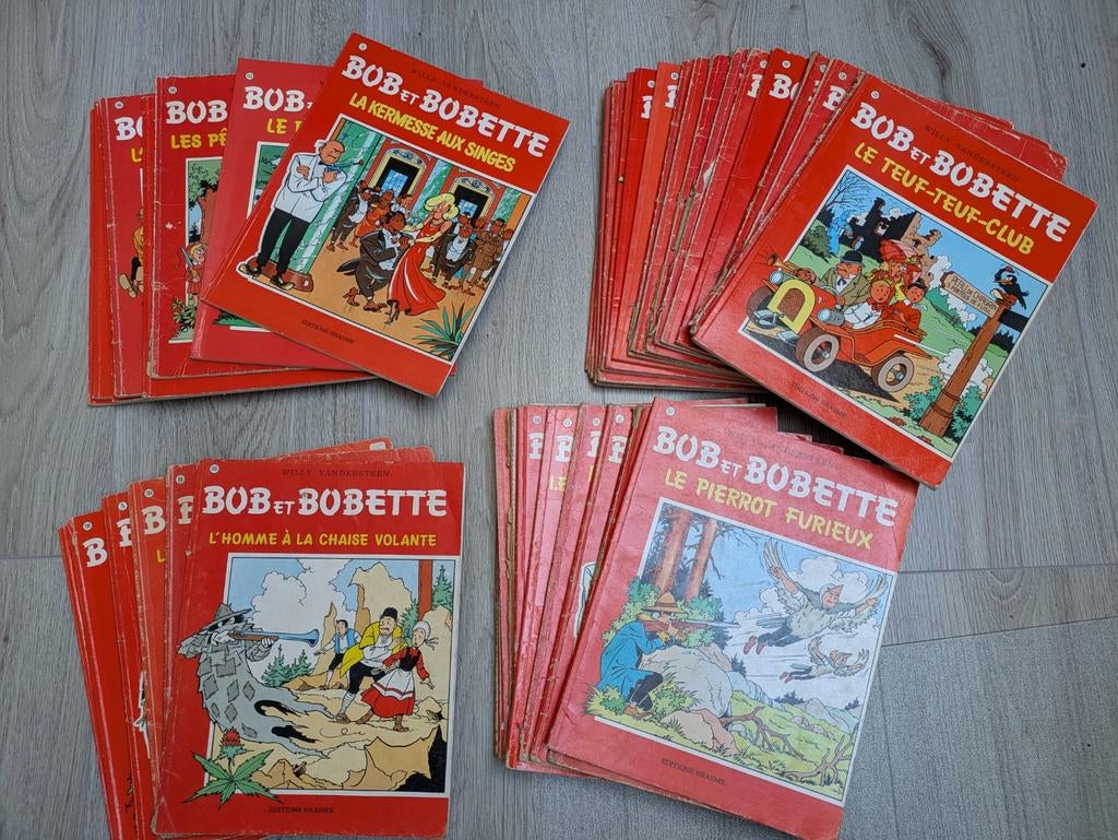 lot de 37 albums Bob & Bobette, Livres, BD | Comics, Enlèvement ou Envoi