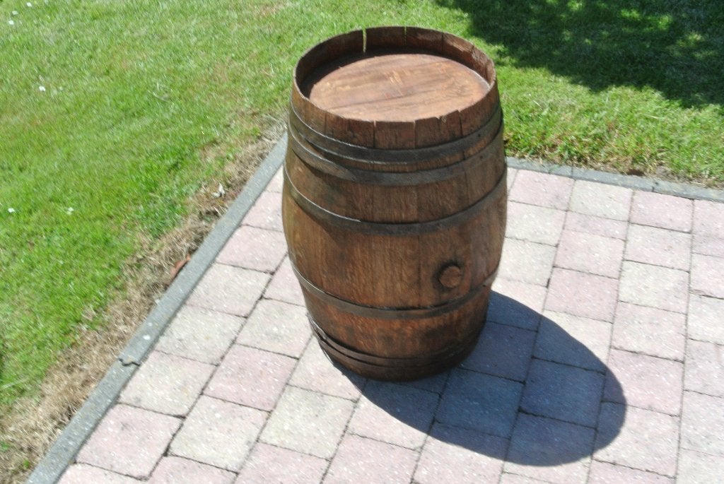 Petit tonneau en bois ancien, Enlèvement