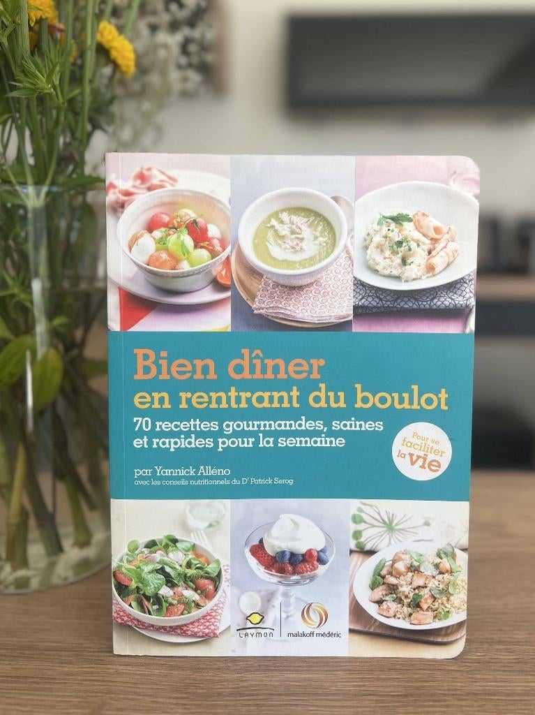 Bien dîner en rentrant du boulot – Alléno – excellent état, Boeken, Kookboeken, Yannick Alléno, Gezond koken, Zo goed als nieuw