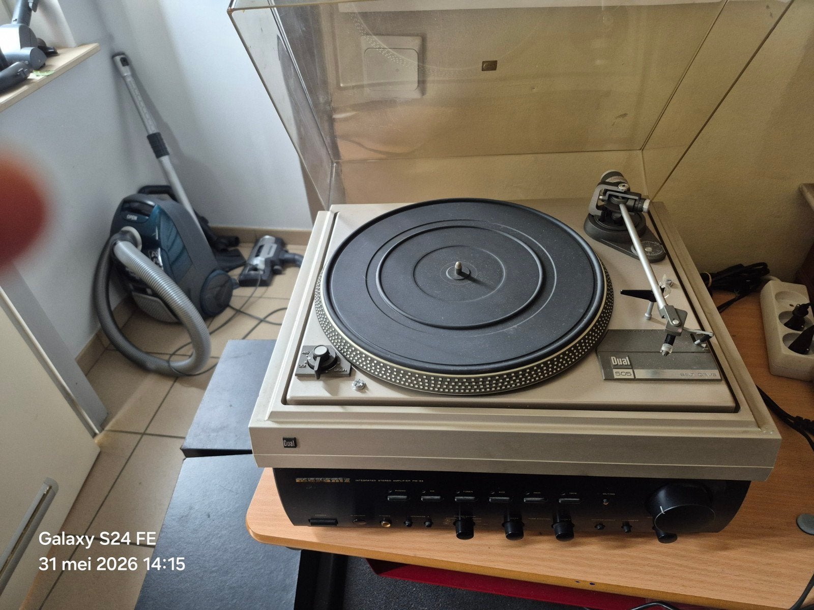 Double - marantz, TV, Hi-fi & Vidéo, Enlèvement ou Envoi, Tourne-disque, Dual