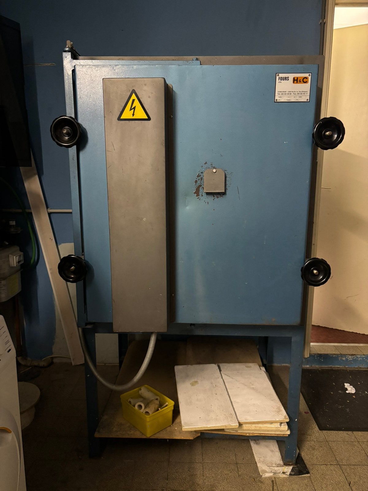 Keramiekoven H&C 168L – 1250C – 3-fase – Bentrup TC40, Enlèvement, Utilisé