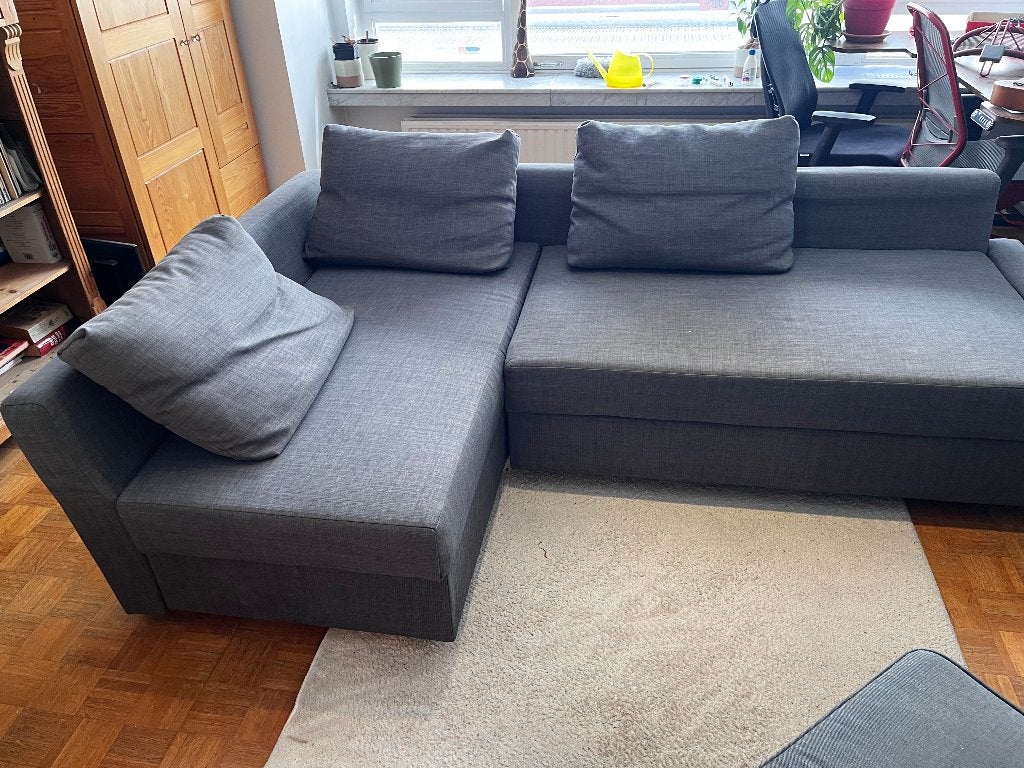 Sofa IKEA FRIHETEN, gebruikt, ophalen, Ophalen, Gebruikt, Stof, IKEA FRIHETEN