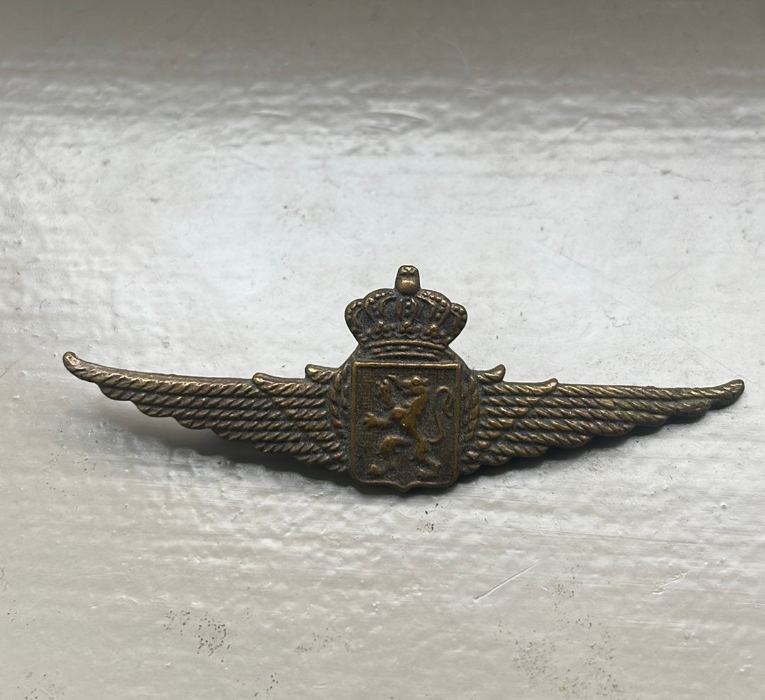 Belgische Luchtmacht uniform- of petinsigne, Collections, Enlèvement ou Envoi, Comme neuf, Insigne ou Pin's