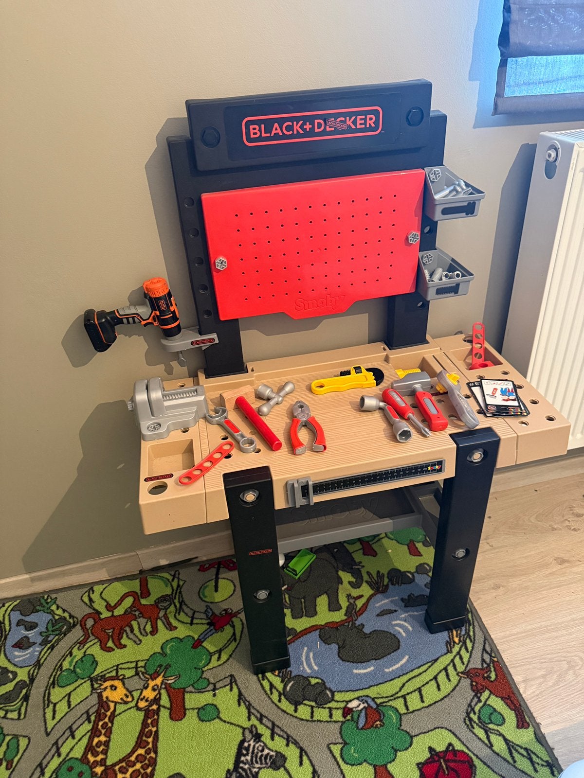 Smoby Werkbank Black& Decker, Ophalen, Zo goed als nieuw