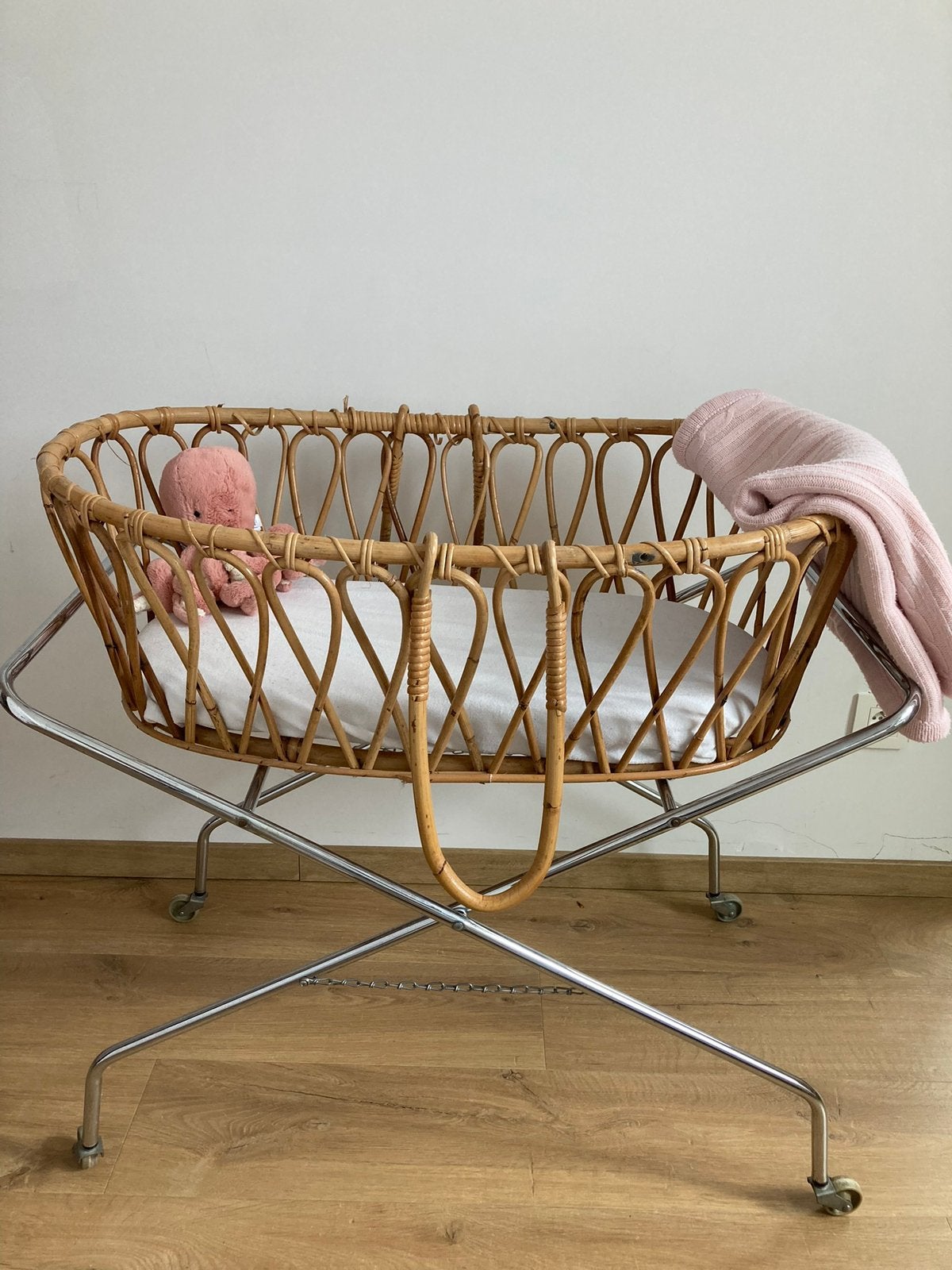 Rieten mozesmand, Kinderen en Baby's, Ophalen, Gebruikt, Ledikant