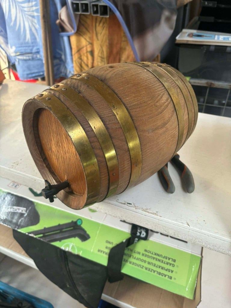 siervatje/tonnetje als decoratie, Ophalen of Verzenden, Gebruikt