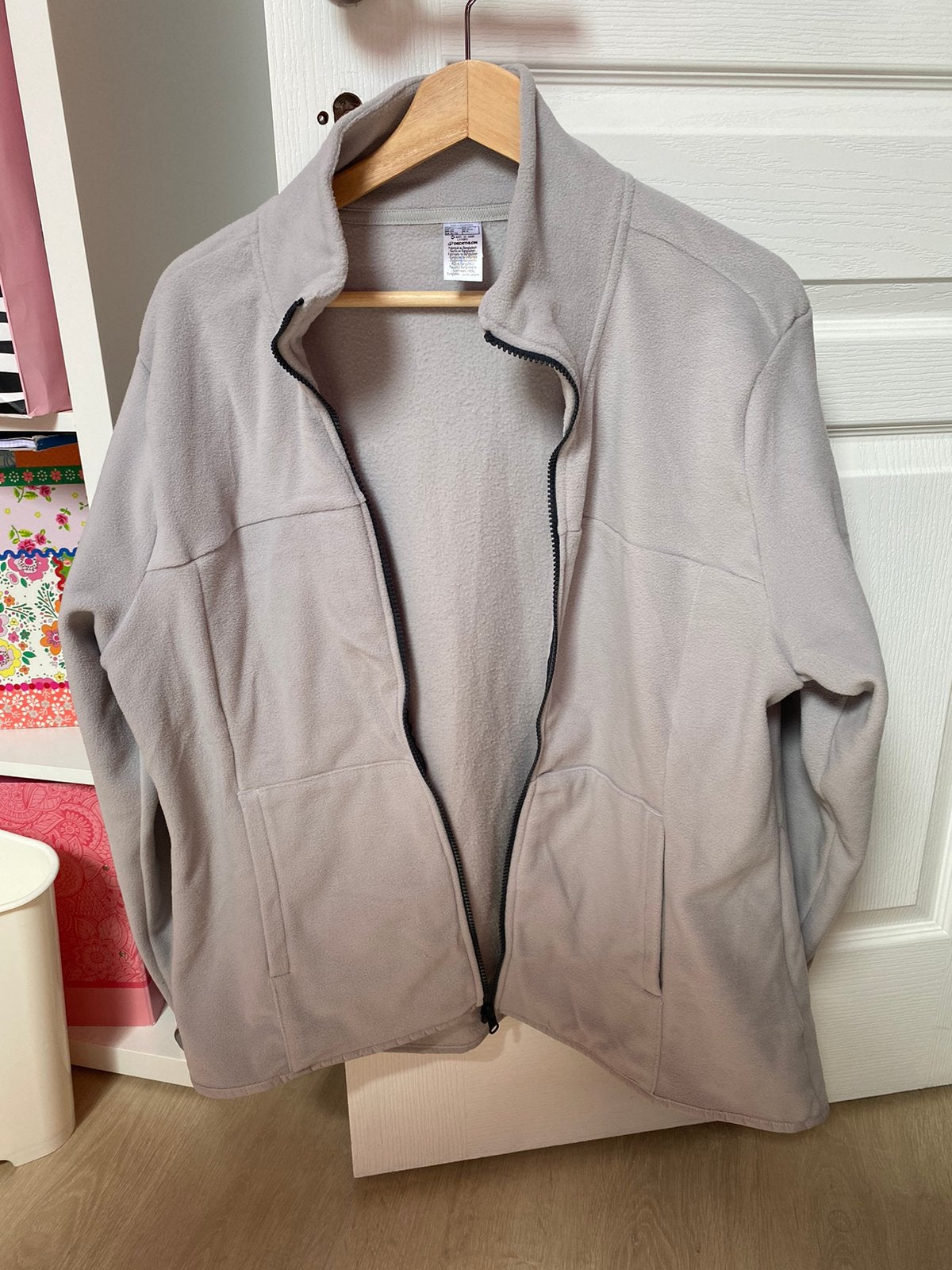 Veste polaire femme XL, Enlèvement ou Envoi, Comme neuf, Taille 46/48 (XL) ou plus grande, Gris