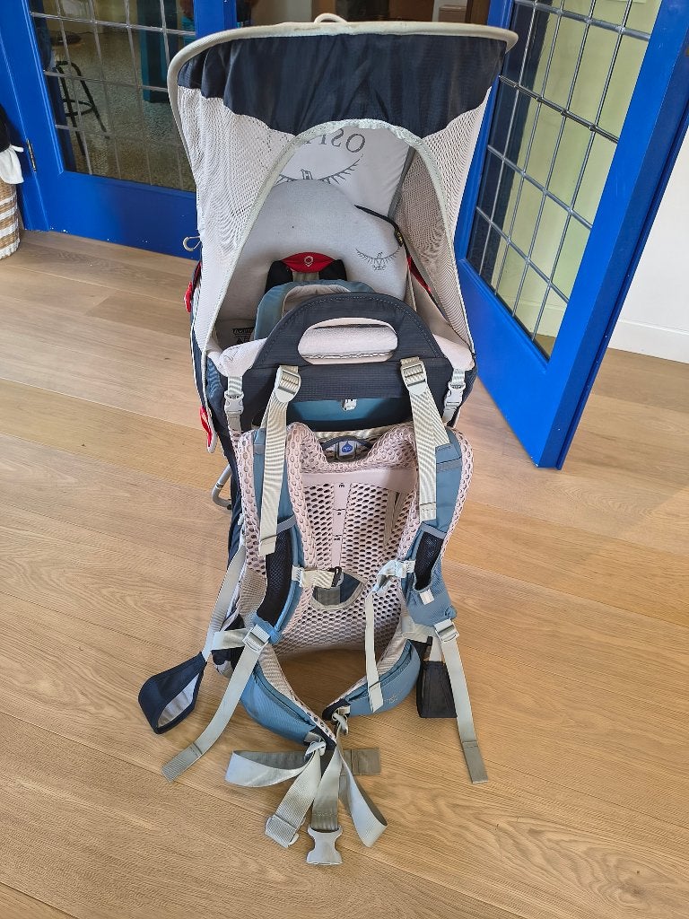 Draagrugzak Osprey Poco, Kinderen en Baby's, Babydragers en Draagdoeken, Zo goed als nieuw, Rug, Draagzak, Ophalen