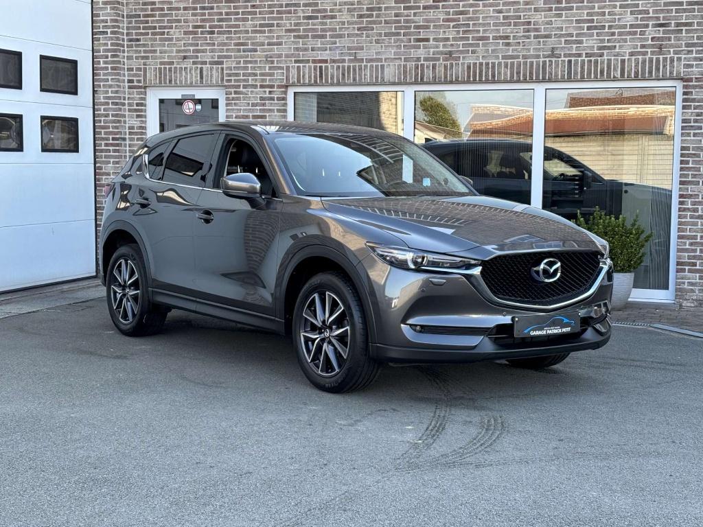 Mazda CX-5 2.0 SKY-G / Leder / Bose / 90000km / 12m wb, Cuir, Argent ou Gris, 1800 kg, Euro 6