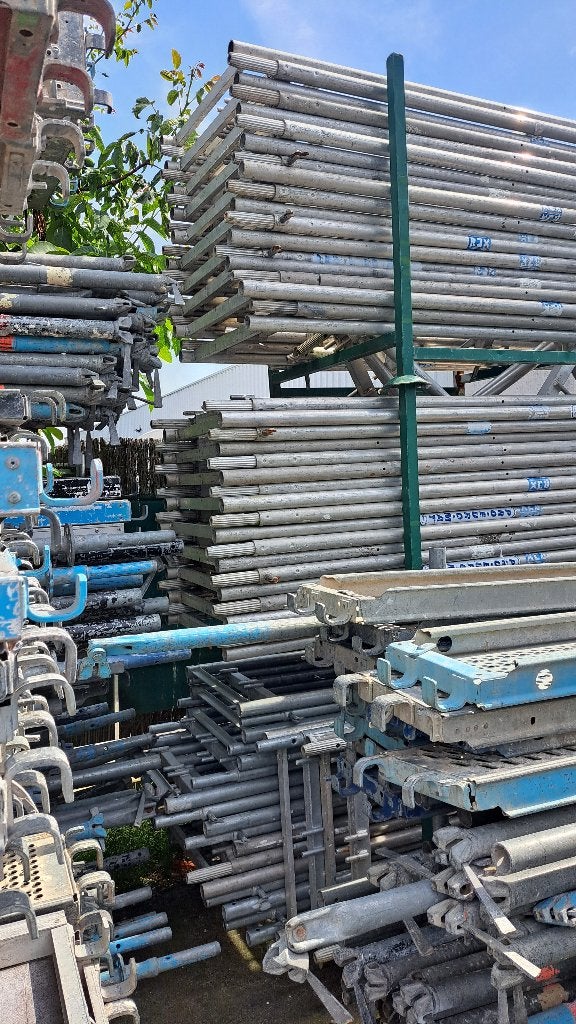 Rux kader stelling aluminium 27€/m², Bricolage & Construction, Échafaudages, Comme neuf, Échafaudage de façade, 5 mètres de hauteur ou plus