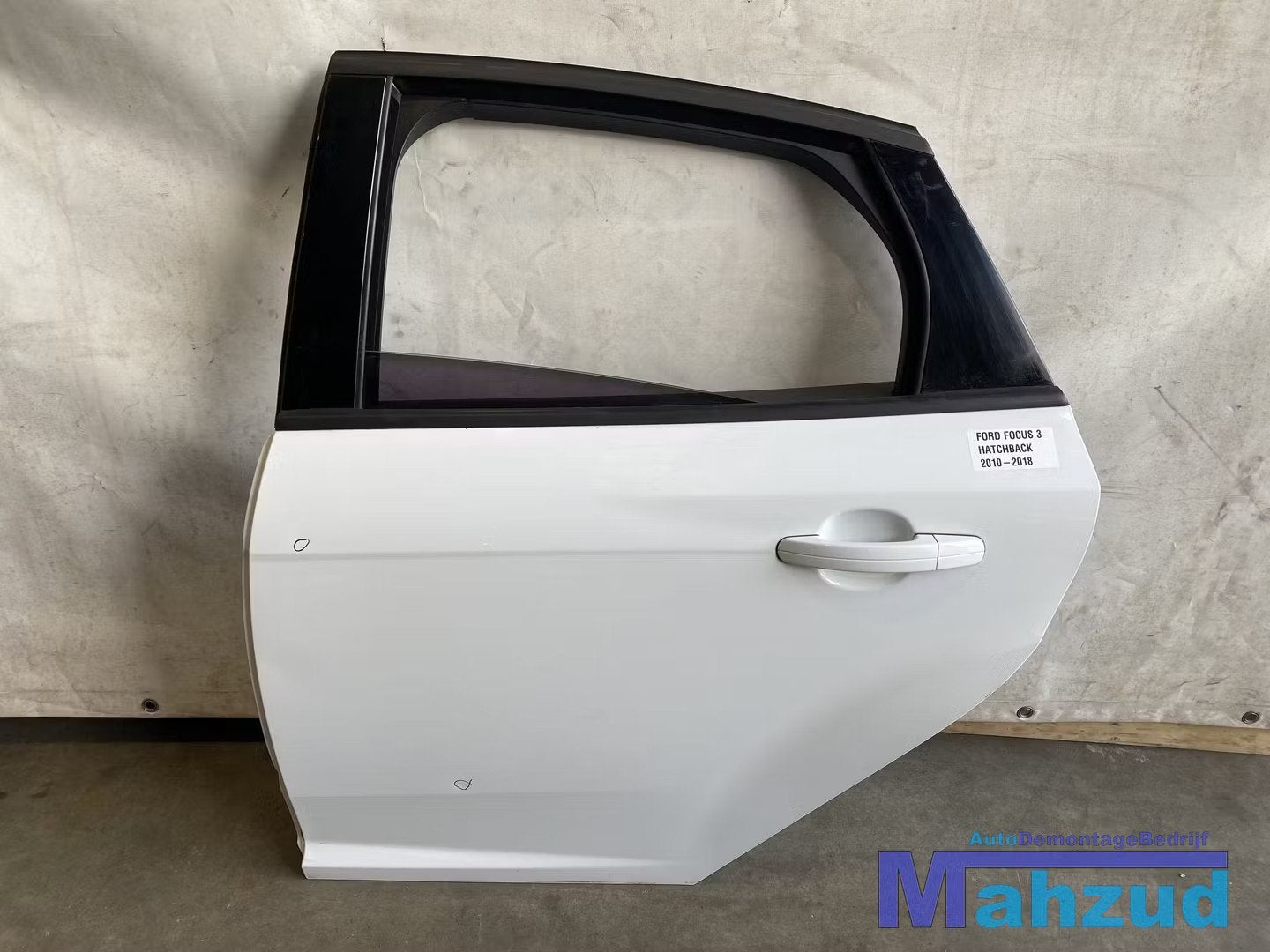 FORD FOCUS 3 Hatchback wit links achter deur portier 2010-20, Auto-onderdelen, Gebruikt, Deur, Info@ford.com, Ford