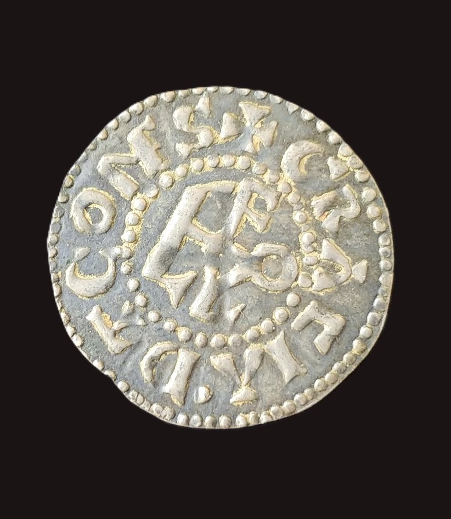 Denier Comté d'Anjou Foulques Nerra, Postzegels en Munten, Ophalen of Verzenden, Overige landen, Losse munt, Zilver