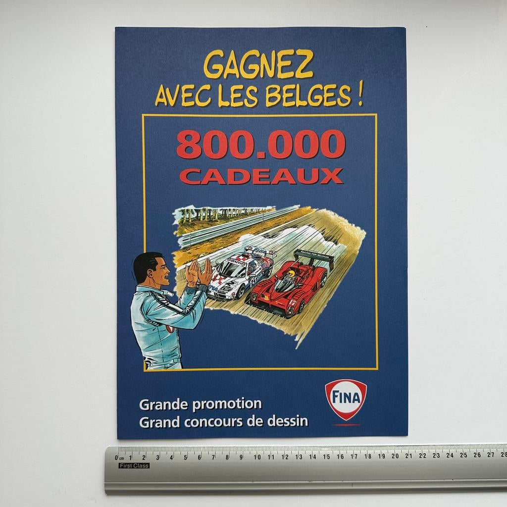 Graton : Michel Vaillant concours Fina 1996, Verzamelen, Verzenden, Overige figuren, Nieuw, Boek of Spel