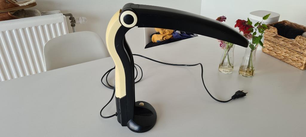 Vintage Toucan lamp naar design van HT Huang. Kleur zwart wi, Enlèvement ou Envoi