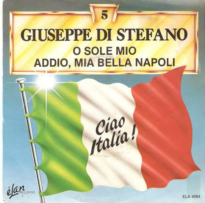single Giuseppe Di Stefano - O sole mio, 7 inch, Single, Ophalen of Verzenden, Zo goed als nieuw