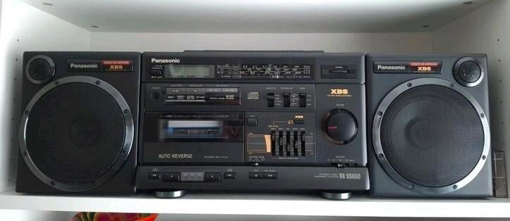 Panasonic rx-ds 650, Ophalen of Verzenden, Gebruikt, Radio, Met cd-speler