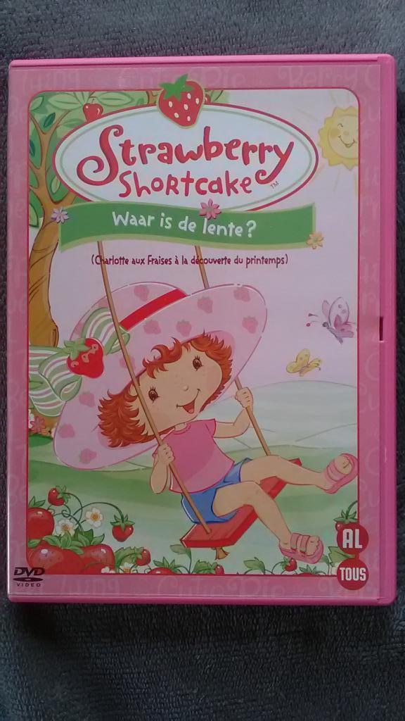 DVD „Strawberry Shortcake ontdekt de lente”, Alle leeftijden, Poppen, Ophalen of Verzenden, Zo goed als nieuw