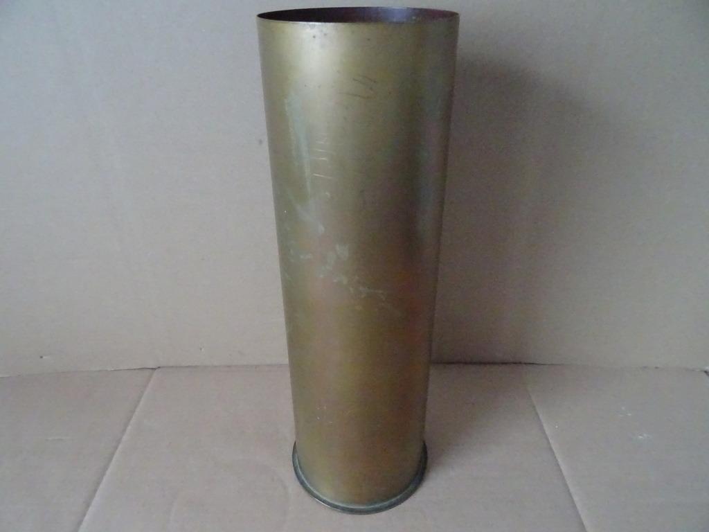 Antieke granaathuls koperen granaathuls 1923 paraplubak 36cm, Verzamelen, Militaria | Algemeen, Landmacht, Hulzen of Bodemvondsten