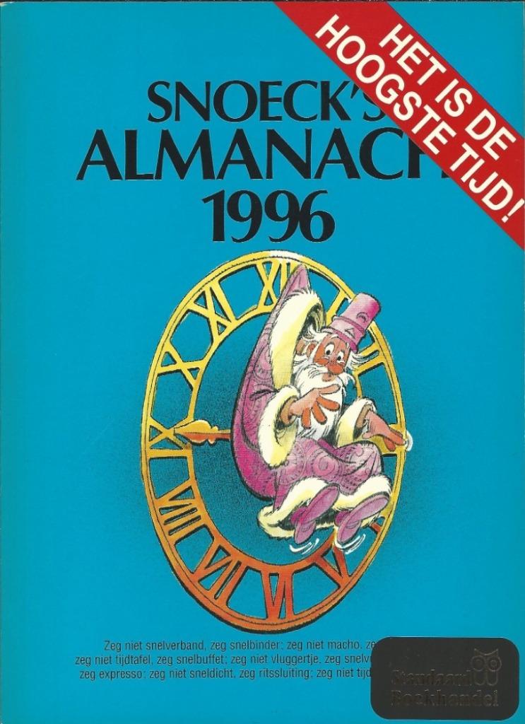 BOEK * SNOECK's KLEINE ALMANACH EN JAARBOEK VOOR 1996, Ophalen of Verzenden, Zo goed als nieuw, Snoeck-Ducaju & Zonen