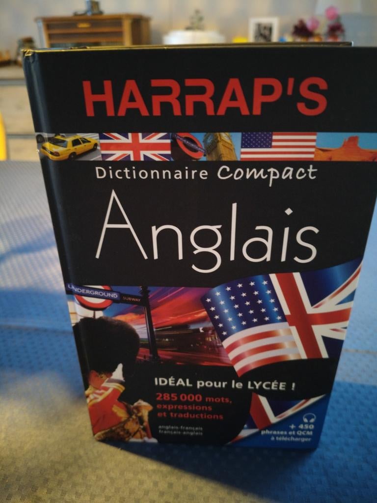 Woordenboek Engels -Frans / Frans-Engels, Ophalen, Engels