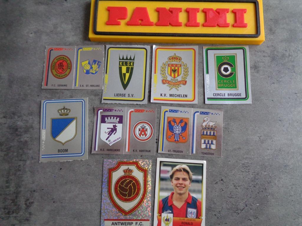BADGES DE FOOTBALL PANINI FOOTBALL 92/93 AUTOCOLLANTS, Envoi