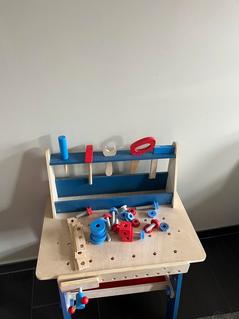 Speelgoed werkbank, Ophalen, Zo goed als nieuw
