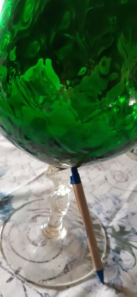 vase, Moins de 50 cm, Enlèvement ou Envoi, Comme neuf, Verre