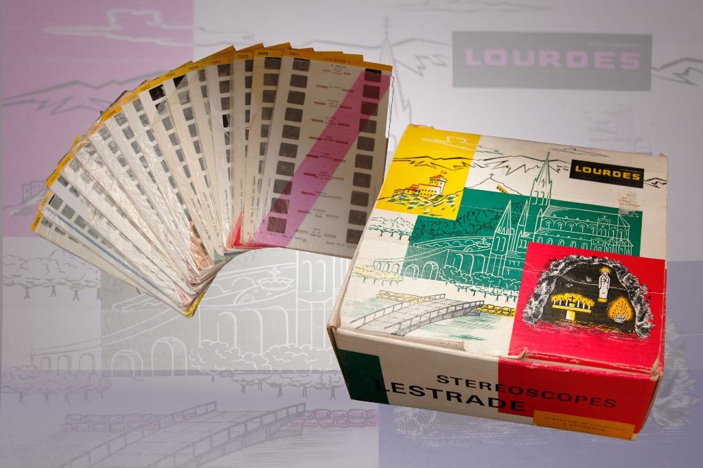 Retro Viewmaster - Stereoscope L’estrade Lourdes, Collections, Rétro, Enlèvement ou Envoi