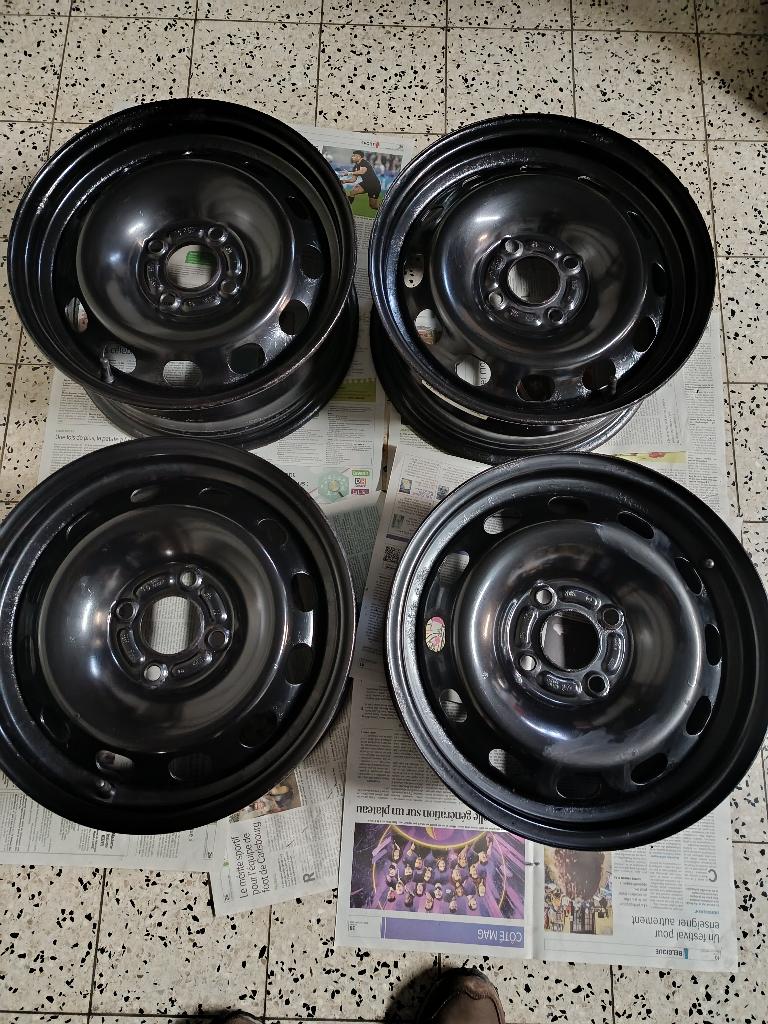 4 wielen 6JX15H2 - 4x108 - ET37.5 - Ø63.4 - Ford,Peug,Citroe, Auto-onderdelen, Banden en Velgen, Velg(en), 15 inch, Gebruikt, Ophalen