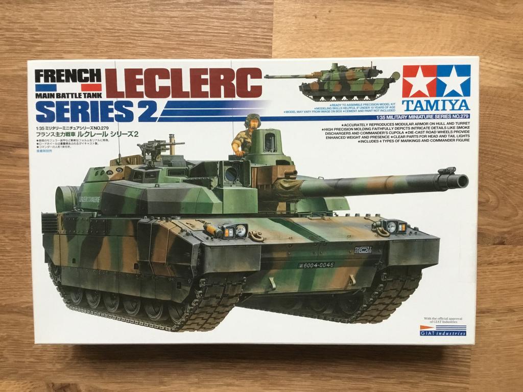 Tamiya 35279 Leclerc Series 2 1/35 + Eduard 35844., Tank, 1:32 tot 1:50, Nieuw, Ophalen of Verzenden