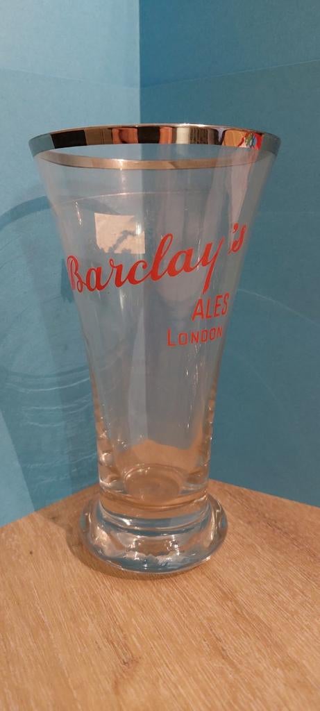 Armoire Barclay's Ale London, Enlèvement ou Envoi, Utilisé, Verre ou Verres, Autres marques