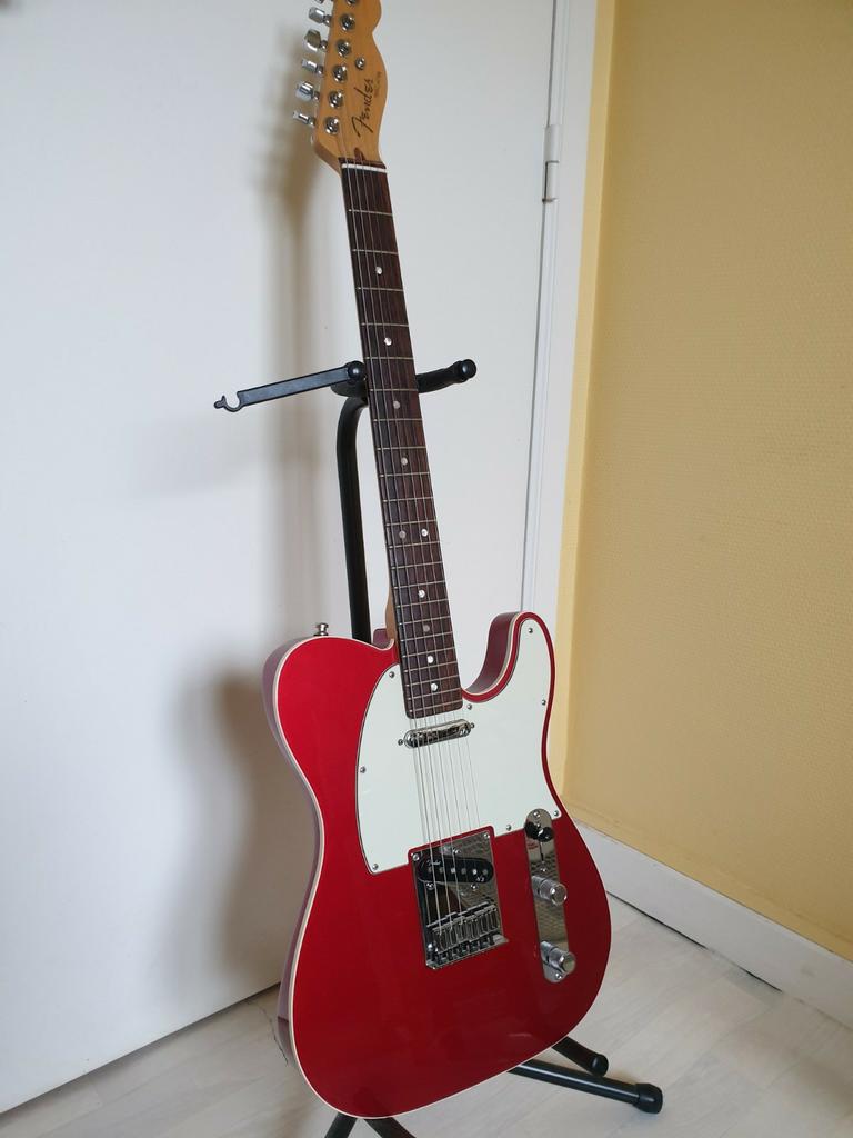 Fender American Deluxe Telecaster Candy Apple Red, Enlèvement, Utilisé, Fender