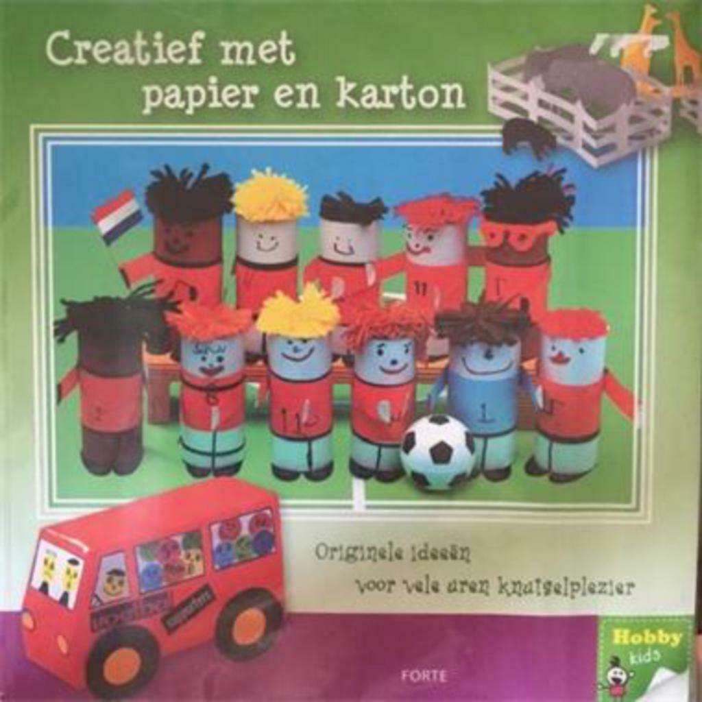 Creatief met papier en karton, Livres, Loisirs & Temps libre, Enlèvement ou Envoi, Utilisé, Scrapbooking et Bricolage