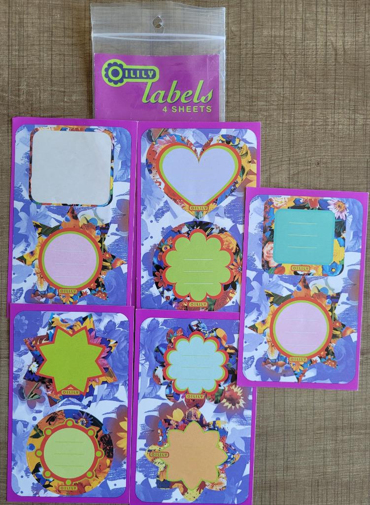 *vintage* Etiketten Oilily, Verzamelen, Ophalen of Verzenden, Overige typen