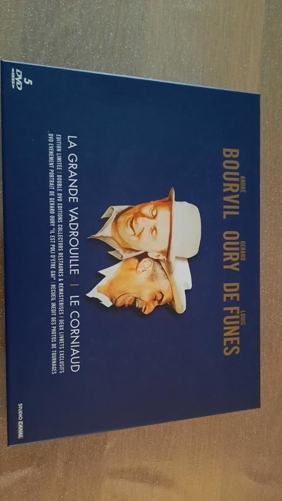 Coffret La grande vadrouille et le Corniaud., Ophalen, Boxset