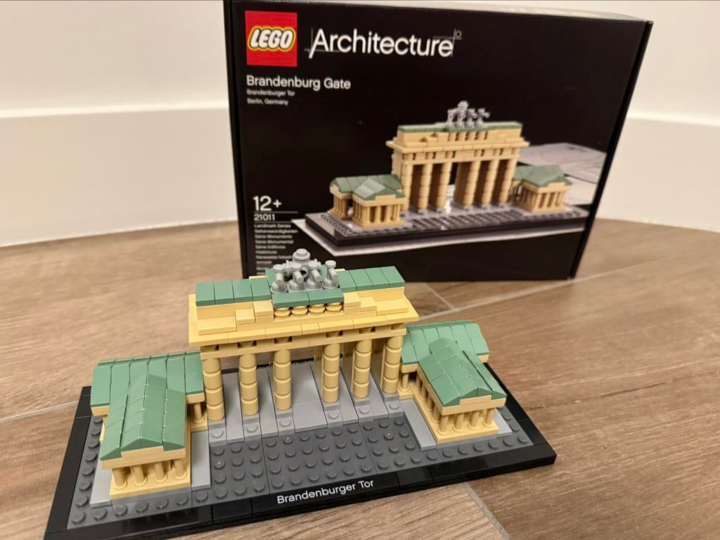 LEGO Architecture Brandenburgse Poort (Set 21011), Enfants & Bébés, Jouets | Duplo & Lego, Utilisé, Lego, Enlèvement ou Envoi