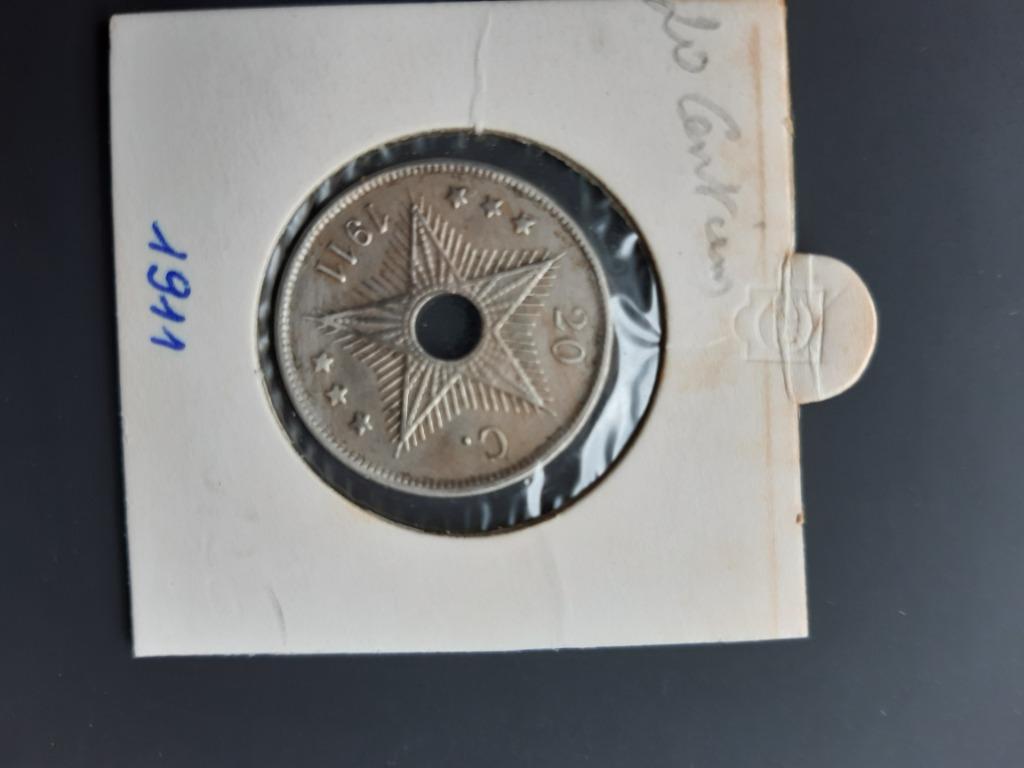 munten Congo, Verzamelen, Overige Verzamelen, Ophalen of Verzenden, Gebruikt