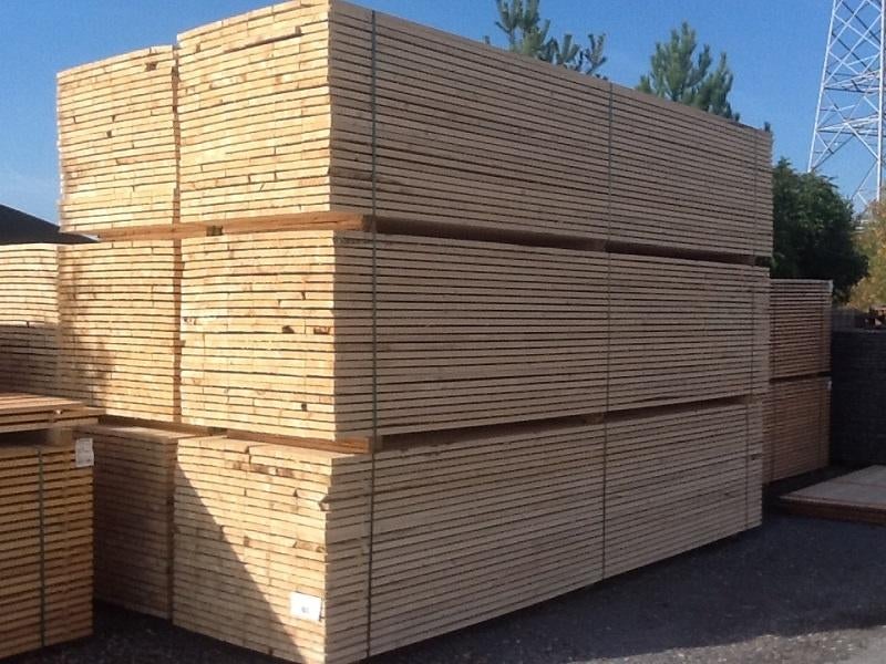 steigerhout, stellingplanken, dakhout, steigerplanken, hout, Doe-het-zelf en Bouw, Hout en Planken, Geïmpregneerd, 25 tot 50 mm