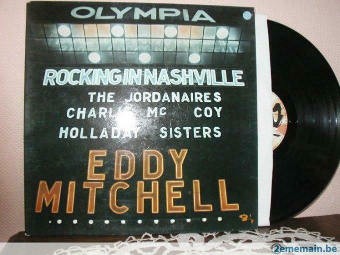 2 Vinyle de Eddy Mitchell, Enlèvement ou Envoi, Comme neuf, 12 pouces