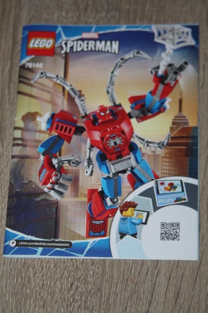 Lego bouwboek , Spiderman , Marvel , nr 76146, Ophalen of Verzenden, Zo goed als nieuw, Lego