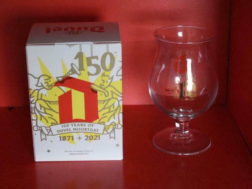 DUVELGLAS 150 JAAR MOORTGAT, Ophalen, Nieuw, Bierglas