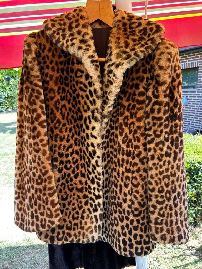 Magnifique manteau  en pur Leopard vrai  fourrure, Enlèvement ou Envoi, Comme neuf