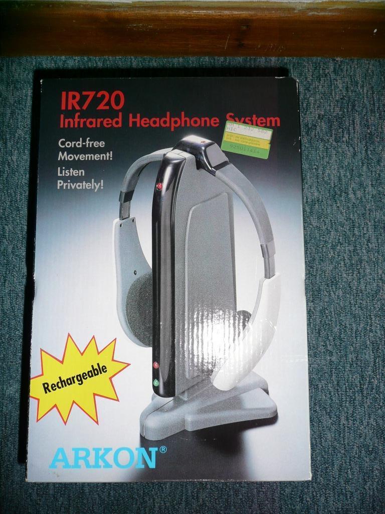 Casque sans fil infra-rouge ARKON, TV, Hi-fi & Vidéo, Casques audio, Enlèvement ou Envoi, Utilisé, Autres marques, Sans fil