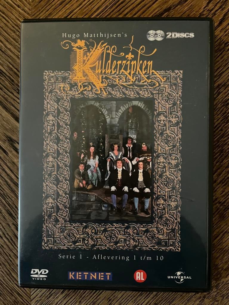 DVD Kulderzipken Serie 1 - 10 eerste afleveringen, CD & DVD, DVD | TV & Séries télévisées, Comme neuf, Enlèvement ou Envoi