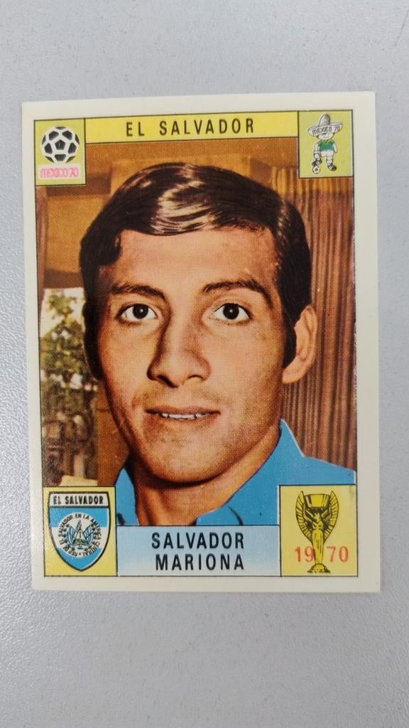 Panini Mexico 70 : El Salvador - Salvador Mariona., Enlèvement ou Envoi, Comme neuf