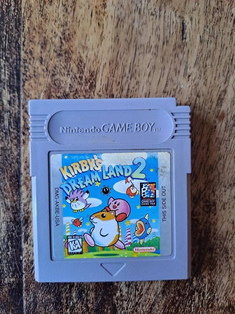 Vintage Nintendo Gameboy game Kirby´s Dreamland 2, Games en Spelcomputers, Ophalen, Zo goed als nieuw