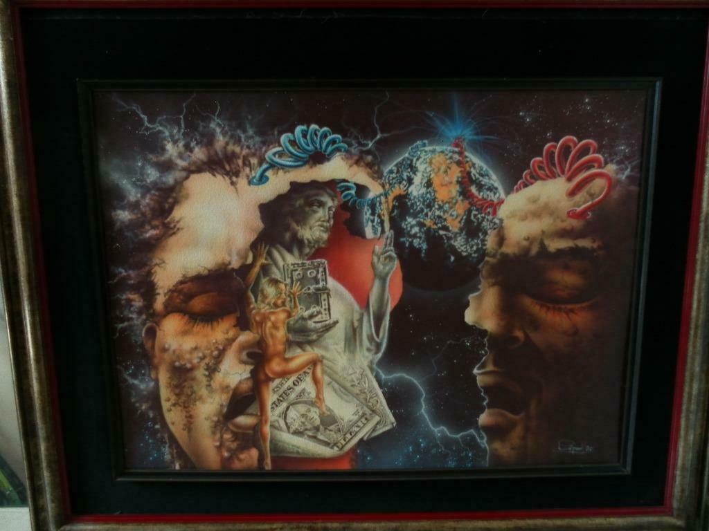 Schilderij - airbrush, Enlèvement