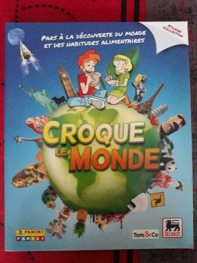 Album d’autocollants : Croque le Monde, Collections, Autres supermarchés, Enlèvement ou Envoi