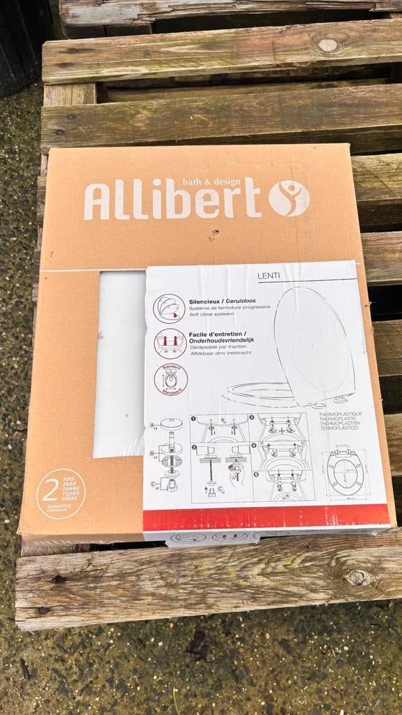ABATTANT WC ALLİBERT NEW, Ophalen of Verzenden, Nieuw
