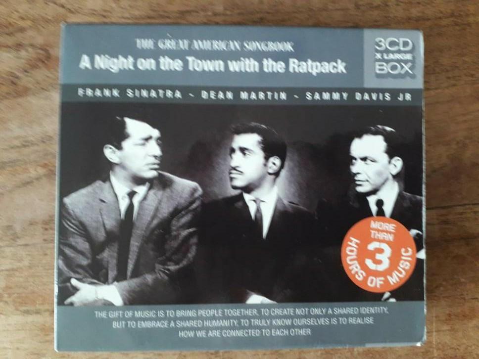 3 cd box The Ratpack, Cd's en Dvd's, Cd's | Verzamelalbums, Ophalen of Verzenden, Zo goed als nieuw, Jazz en Blues